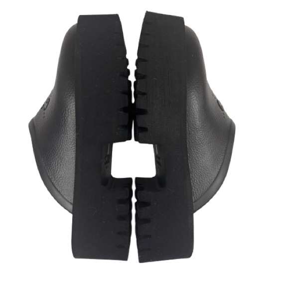 Gucci Elea GG Rubber Platform Clog Slides Black Lug Sole Mule EU 38 Women - Picture 9 of 16